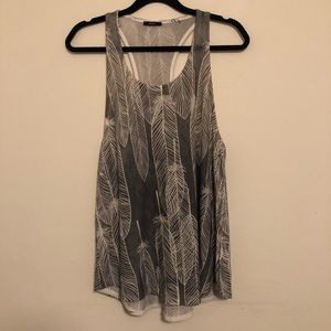 ENTI razor back tank top